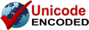Unicode encoded